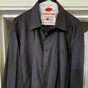 Black Men's Dress Shirt